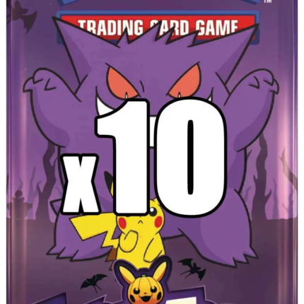 Trick or Trade LOT of 10 BOOster Packs [3 Cards Per Pack]